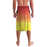 French Polynesia Christmas Lavalava Seashell Santa Beach Vibes - Polynesian Pride