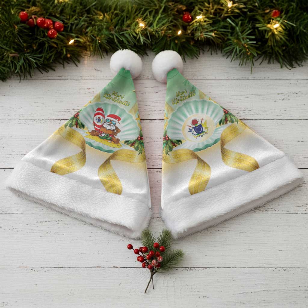 Cook Islands Christmas Santa Hat Seashell Santa Beach Vibes - Polynesian Pride