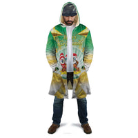 Cook Islands Christmas Cloak Seashell Santa Beach Vibes - Polynesian Pride