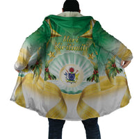 Cook Islands Christmas Cloak Seashell Santa Beach Vibes - Polynesian Pride