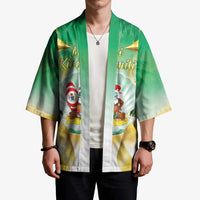 Cook Islands Christmas Kimono Seashell Santa Beach Vibes - Polynesian Pride