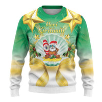 Cook Islands Christmas Ugly Christmas Sweater Seashell Santa Beach Vibes - Polynesian Pride