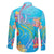 Under The Sea Scuba Diving Family Matching Off Shoulder Maxi Dress and Hawaiian Shirt Polynesian Pattern LT05 - Polynesian Pride