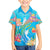 Under The Sea Scuba Diving Family Matching Off Shoulder Maxi Dress and Hawaiian Shirt Polynesian Pattern LT05 Son's Shirt Blue - Polynesian Pride