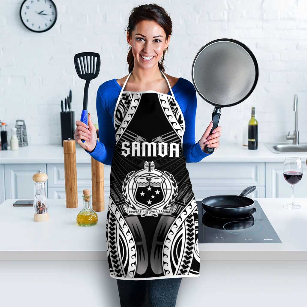 Remember Samoa Black Saturday Apron Samoa Mo Samoa - Polynesian Pride