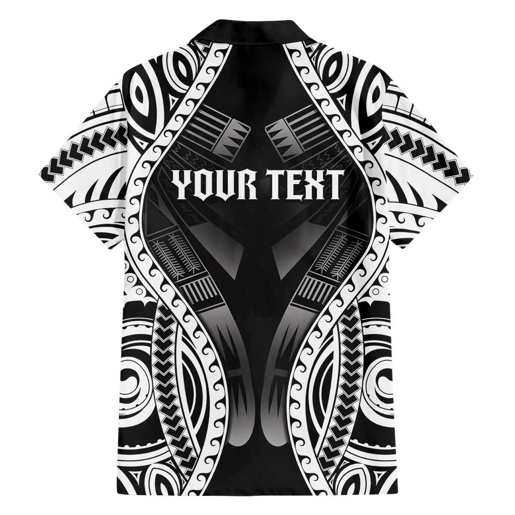 Personalised Remember Samoa Black Saturday Family Matching Off The Shoulder Long Sleeve Dress and Hawaiian Shirt Samoa Mo Samoa - Polynesian Pride
