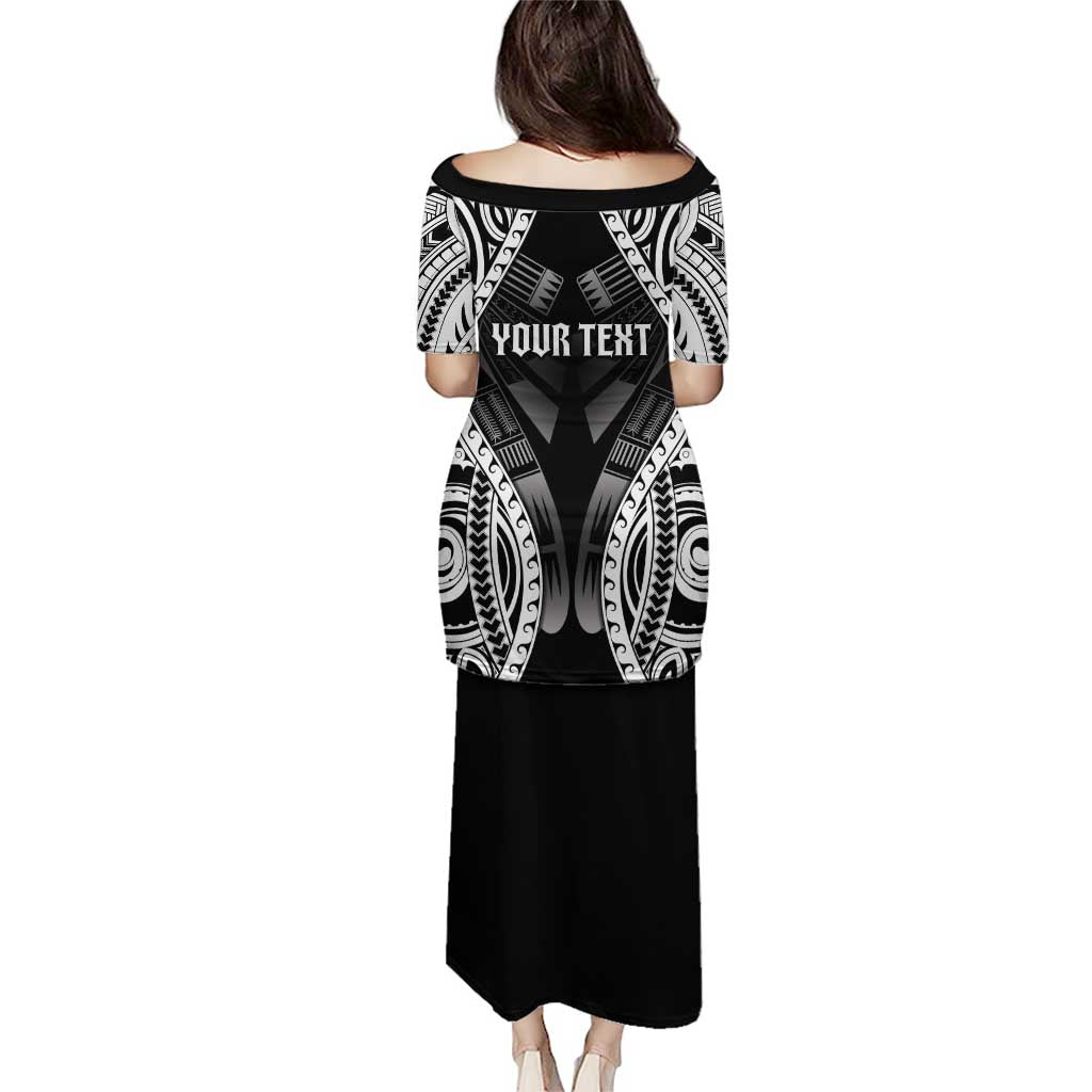 Personalised Remember Samoa Black Saturday Family Matching Puletasi and Hawaiian Shirt Samoa Mo Samoa - Polynesian Pride