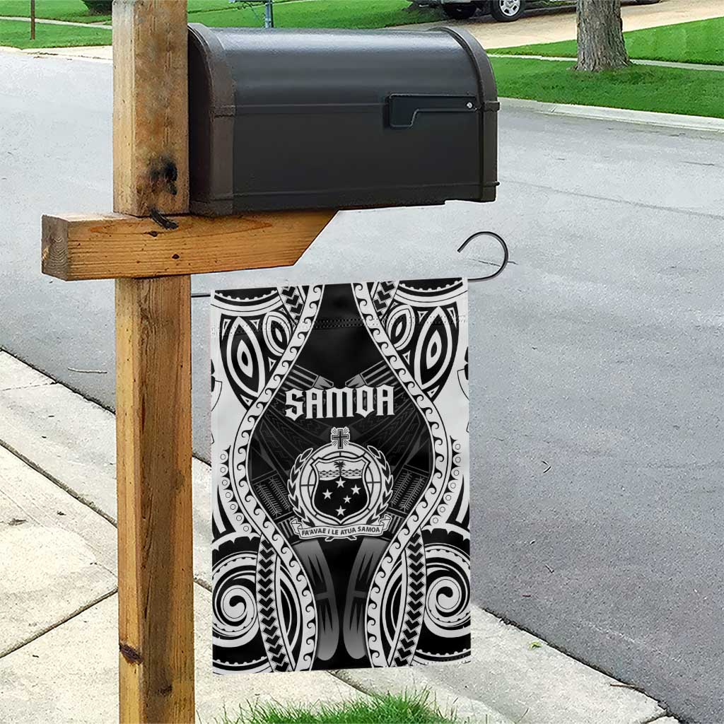 Remember Samoa Black Saturday Garden Flag Samoa Mo Samoa - Polynesian Pride