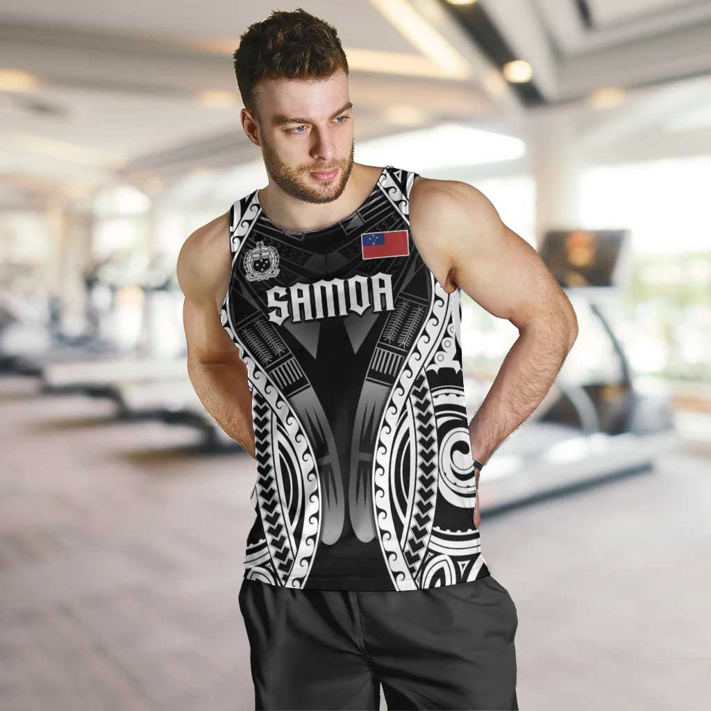 Personalised Remember Samoa Black Saturday Men Tank Top Samoa Mo Samoa - Polynesian Pride