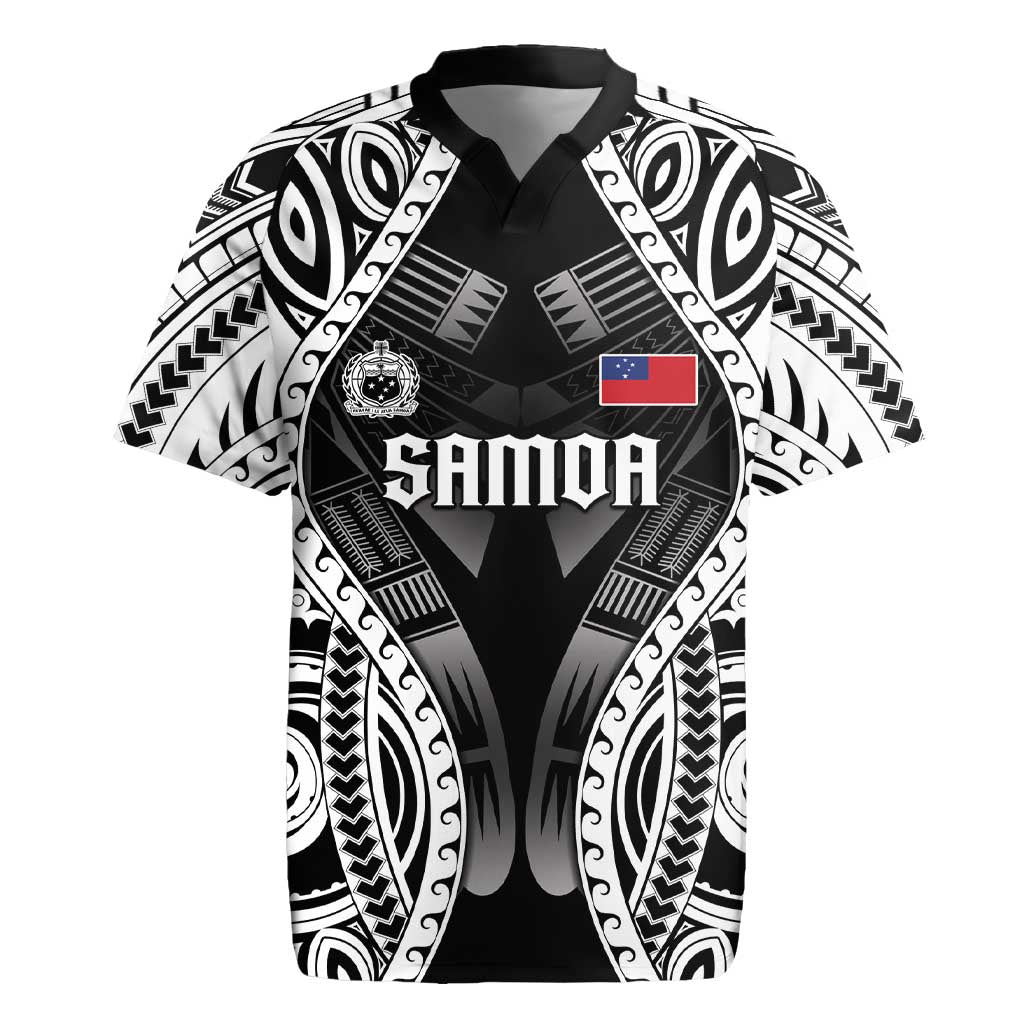 Personalised Remember Samoa Black Saturday Rugby Jersey Samoa Mo Samoa - Polynesian Pride