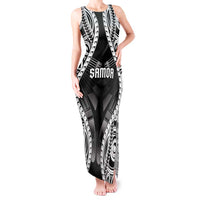 Personalised Remember Samoa Black Saturday Tank Maxi Dress Samoa Mo Samoa - Polynesian Pride