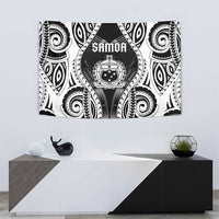 Remember Samoa Black Saturday Tapestry Samoa Mo Samoa - Polynesian Pride