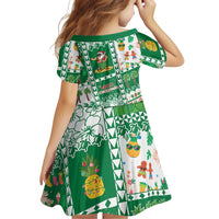 Norfolk Island Christmas Family Matching Mermaid Dress and Hawaiian Shirt Festive Beach Vibes LT05 - Polynesian Pride