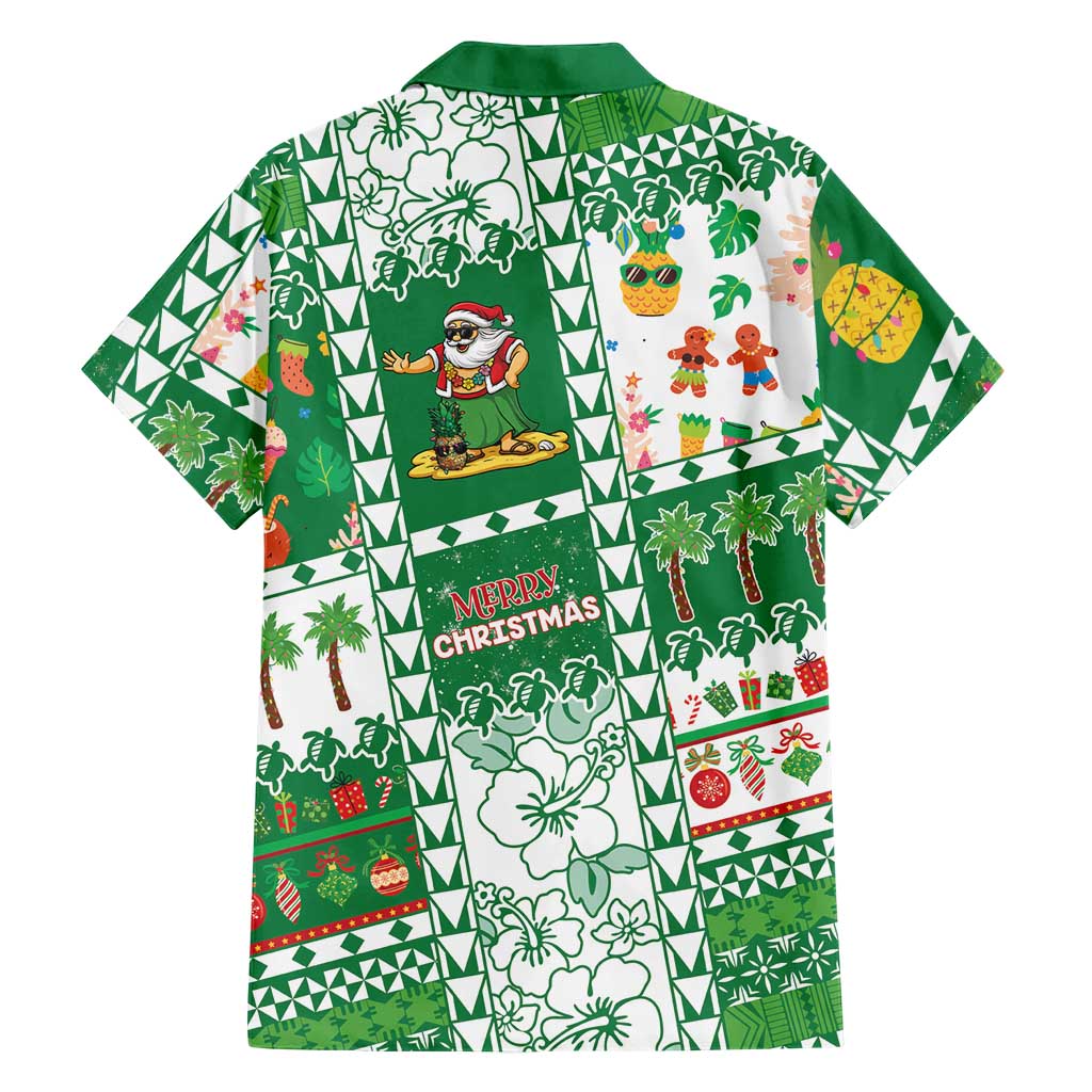 Norfolk Island Christmas Hawaiian Shirt Festive Beach Vibes - Polynesian Pride
