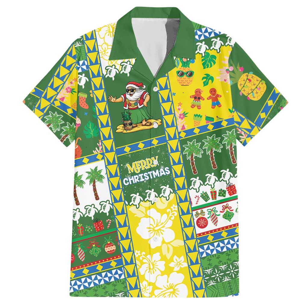 Pitcairn Islands Christmas Hawaiian Shirt Festive Beach Vibes - Polynesian Pride