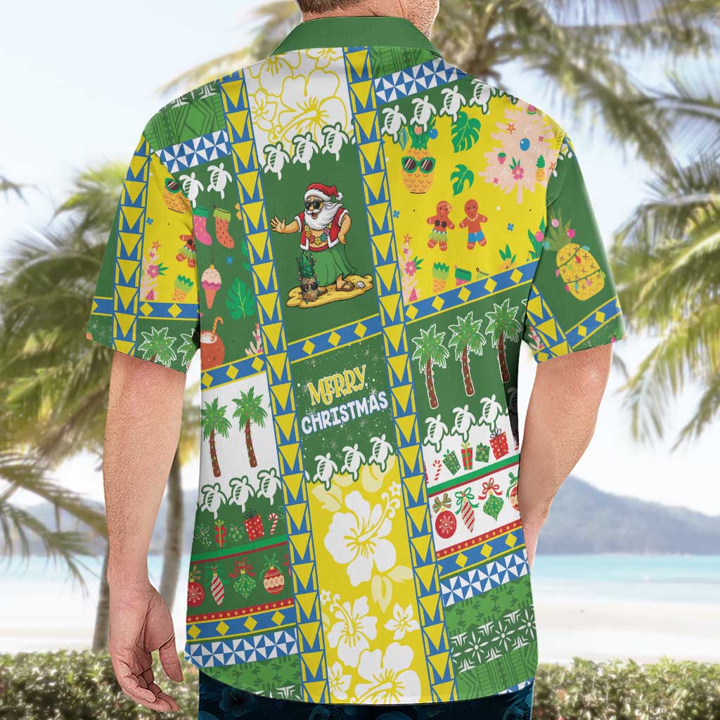 Pitcairn Islands Christmas Hawaiian Shirt Festive Beach Vibes - Polynesian Pride
