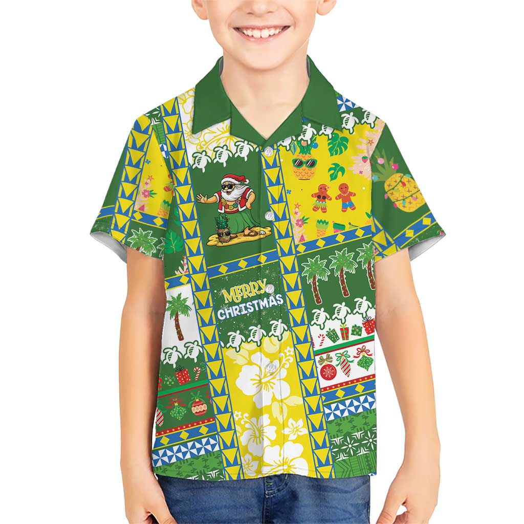 Pitcairn Islands Christmas Hawaiian Shirt Festive Beach Vibes - Polynesian Pride