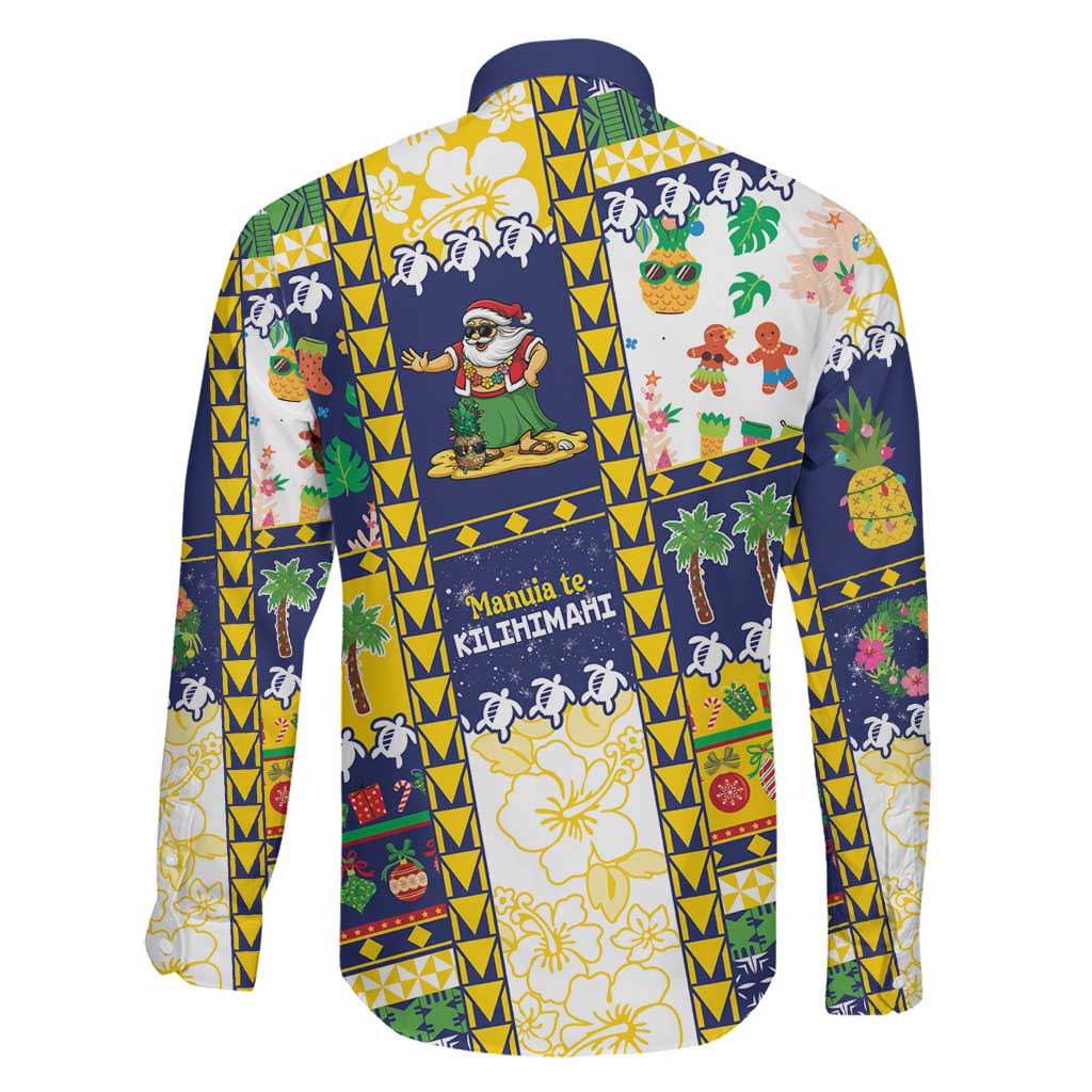 Tokelau Christmas Family Matching Mermaid Dress and Hawaiian Shirt Festive Beach Vibes LT05 - Polynesian Pride