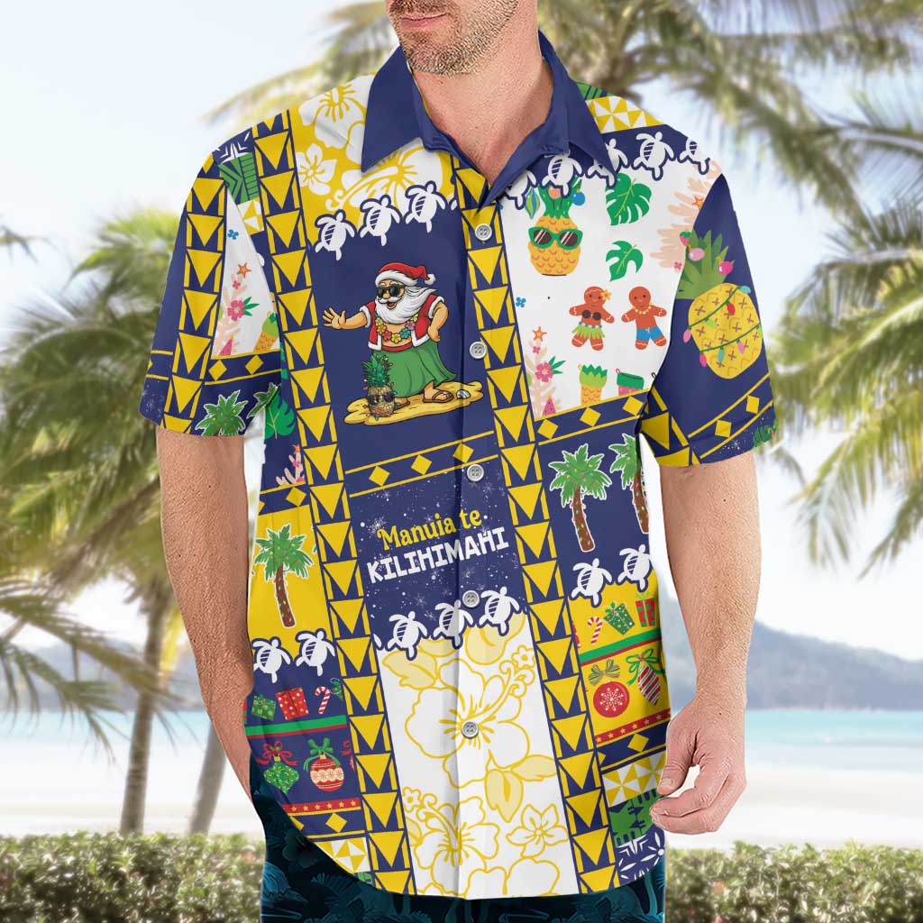 Tokelau Christmas Hawaiian Shirt Festive Beach Vibes - Polynesian Pride
