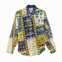 Tokelau Christmas Women Casual Shirt Festive Beach Vibes LT05 - Polynesian Pride