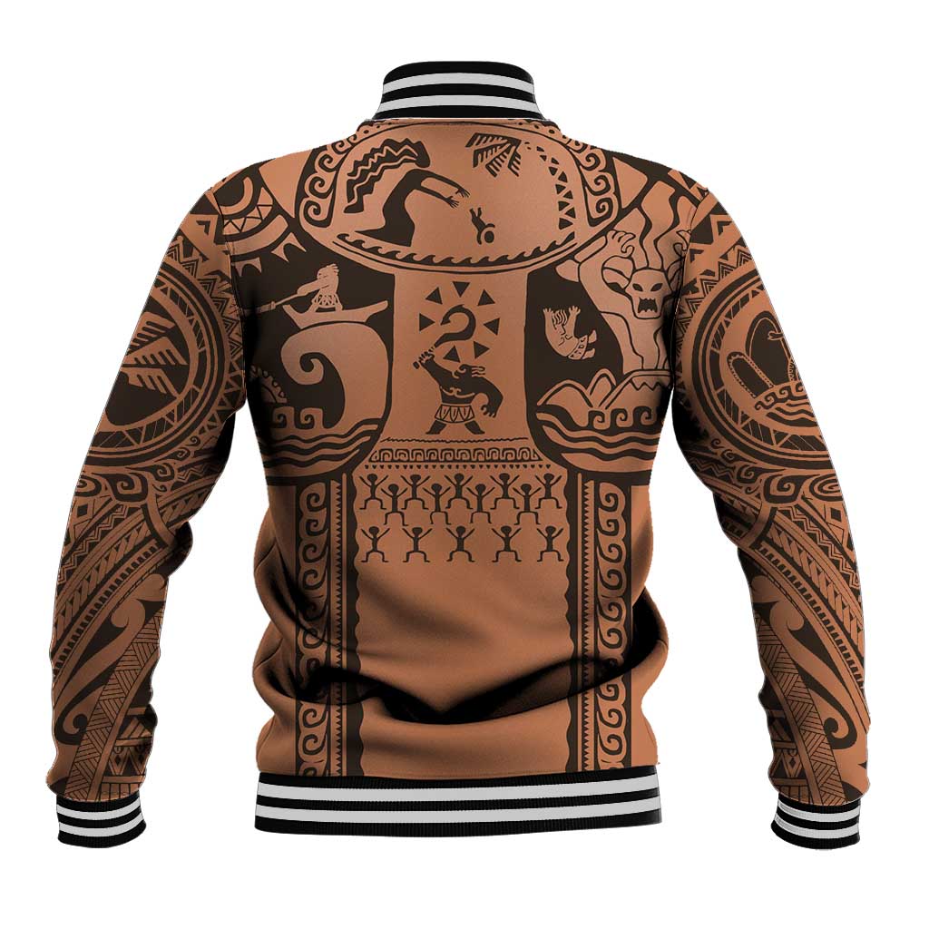 Polynesia Maui Tattoo Inspired Cosplay Costume Baseball Jacket