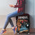 Hawaii Ikaika Luggage Cover Hawaiian Mythic Koa Tribal Warrior
