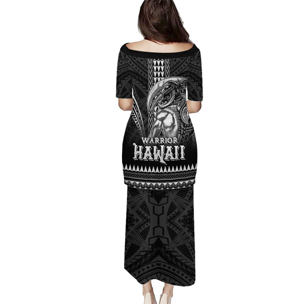 Hawaiian Ikaika Warrior Puletasi Tribal Pattern