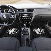 Philippines Tribal Car Mats King Lapu Lapu Black Version
