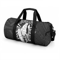Philippines Tribal Duffle Bag King Lapu Lapu Black Version