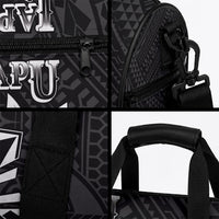 Philippines Tribal Duffle Bag King Lapu Lapu Black Version