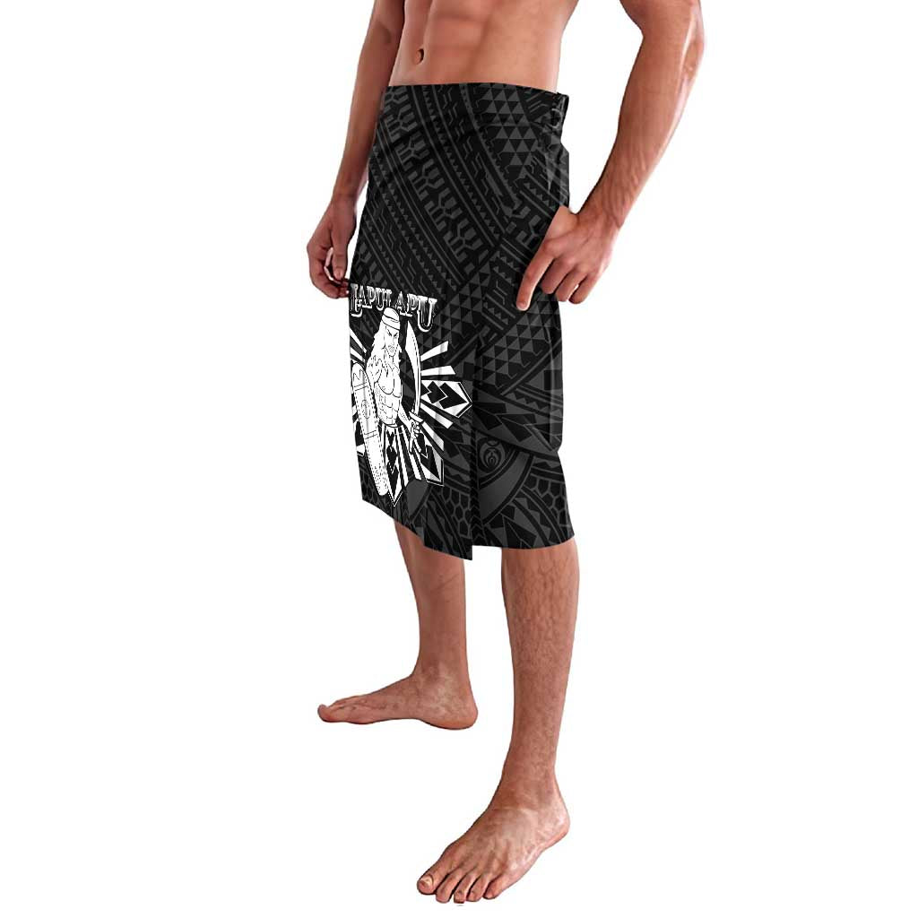 Philippines Tribal Lavalava King Lapu Lapu Black Version