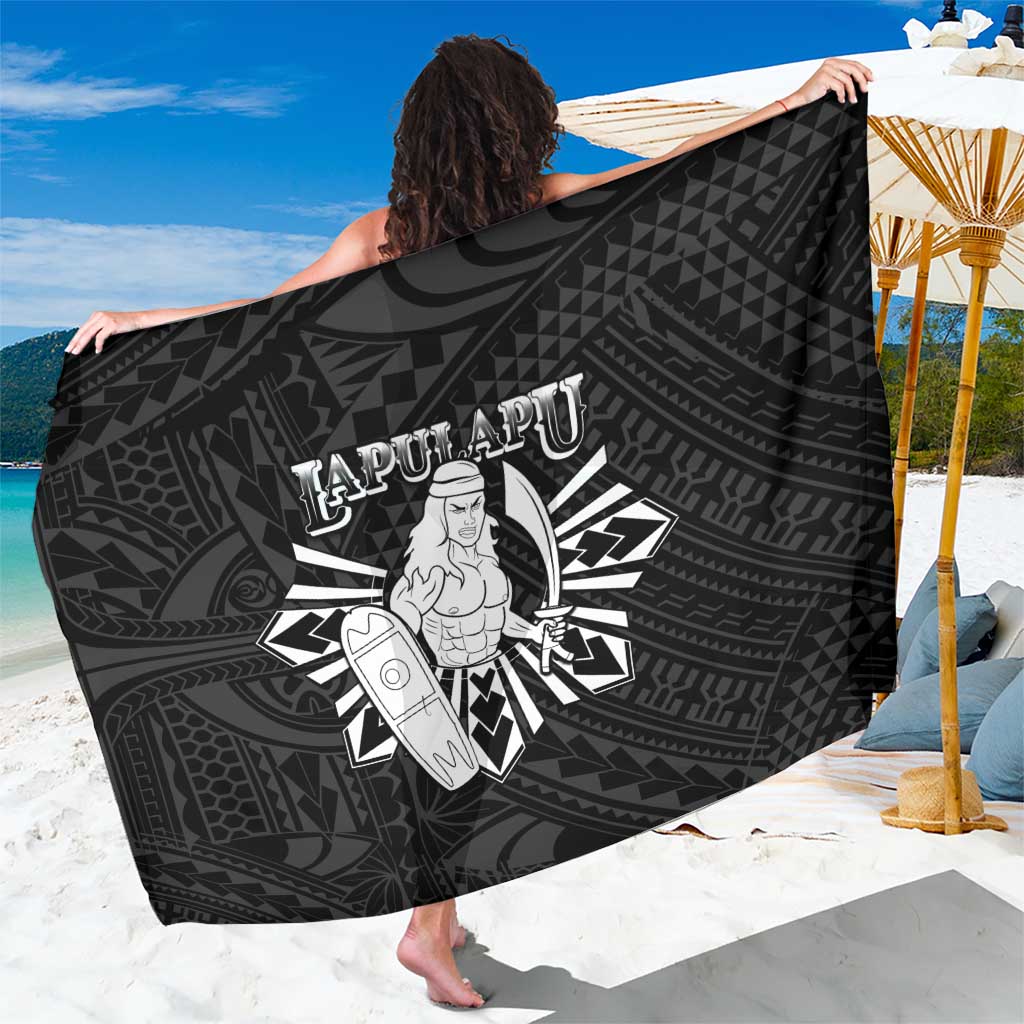 Philippines Tribal Sarong King Lapu Lapu Black Version
