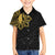 Philippines Tribal Family Matching Tank Maxi Dress and Hawaiian Shirt King Lapu Lapu Gold Version