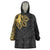 Philippines Tribal Wearable Blanket Hoodie King Lapu Lapu Gold Version