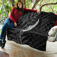 New Zealand Chur Bro Quilt Maori Koru With Silver Fern