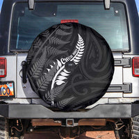 New Zealand Chur Bro Spare Tire Cover Maori Koru With Silver Fern