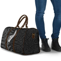 New Zealand Chur Bro Travel Bag Maori Koru With Silver Fern