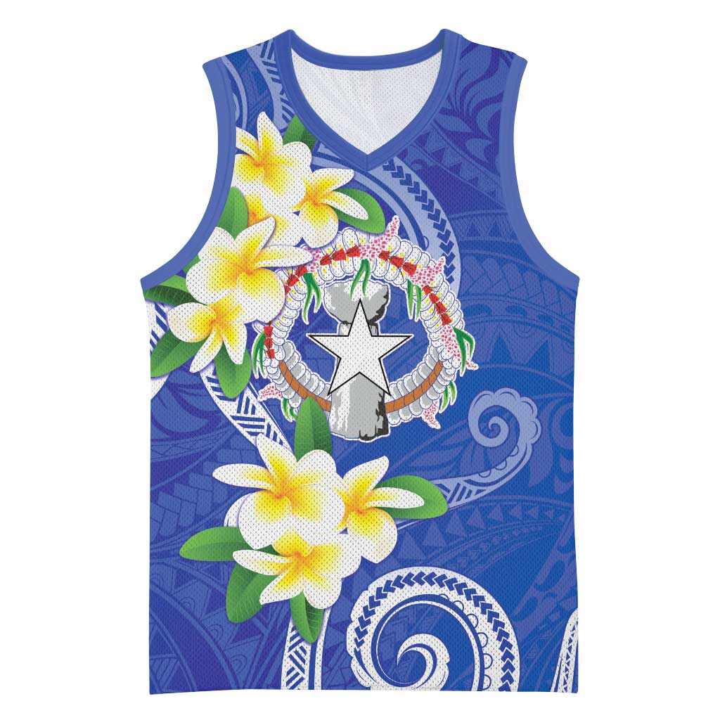 Northern Mariana Islands Chamorro Basketball Jersey Plumeria Curves Style Navy Version