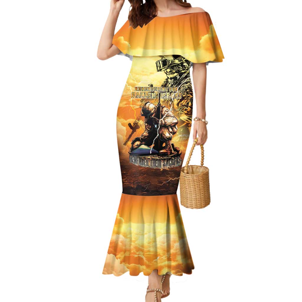 Hawaii Memorial Day Mermaid Dress Remember Their Sacrifice