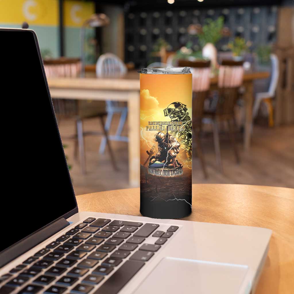 Hawaii Memorial Day Skinny Tumbler Remember Their Sacrifice