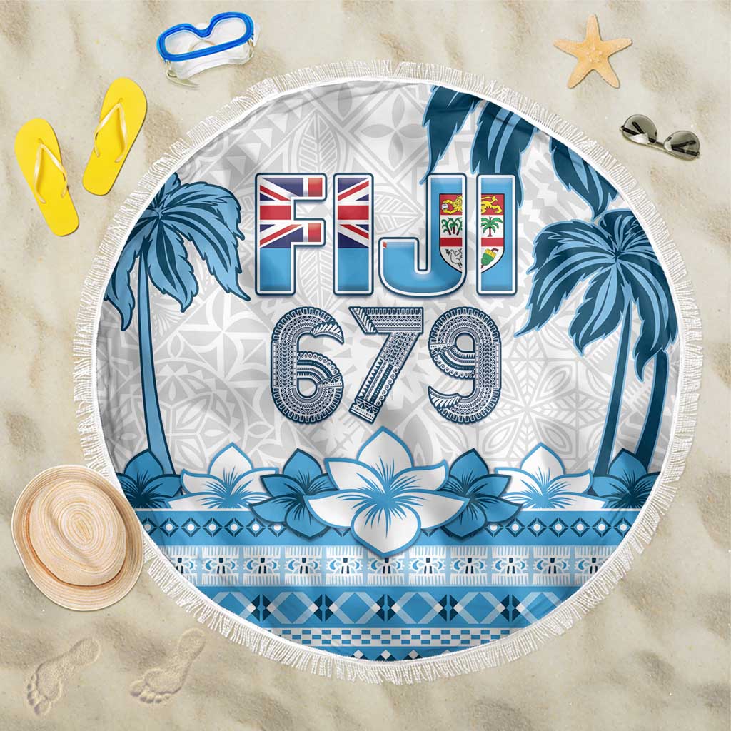 Fiji 679 Constitution Day Beach Blanket Fijian Tapa Pattern