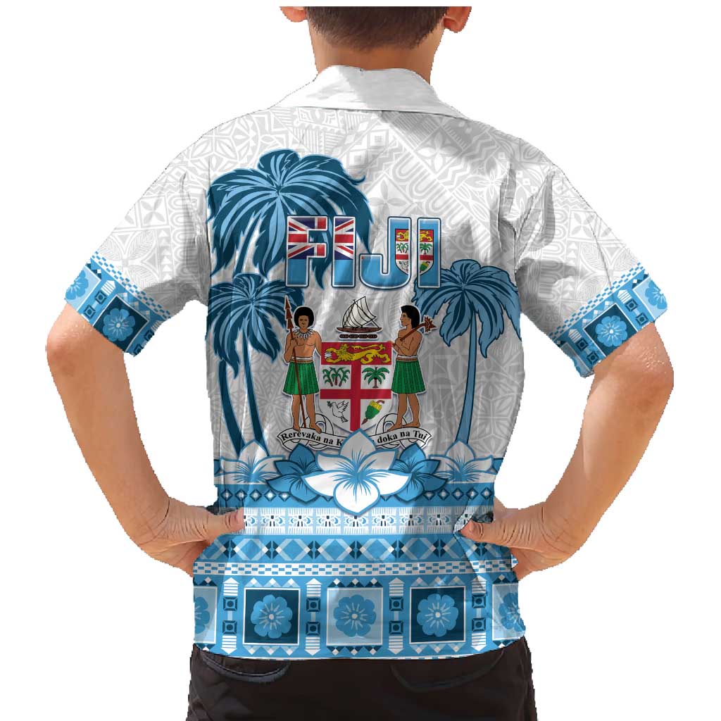 Fiji 679 Constitution Day Family Matching Mermaid Dress and Hawaiian Shirt Fijian Tapa Pattern LT05 - Polynesian Pride