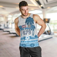 Fiji 679 Constitution Day Men Tank Top Fijian Tapa Pattern
