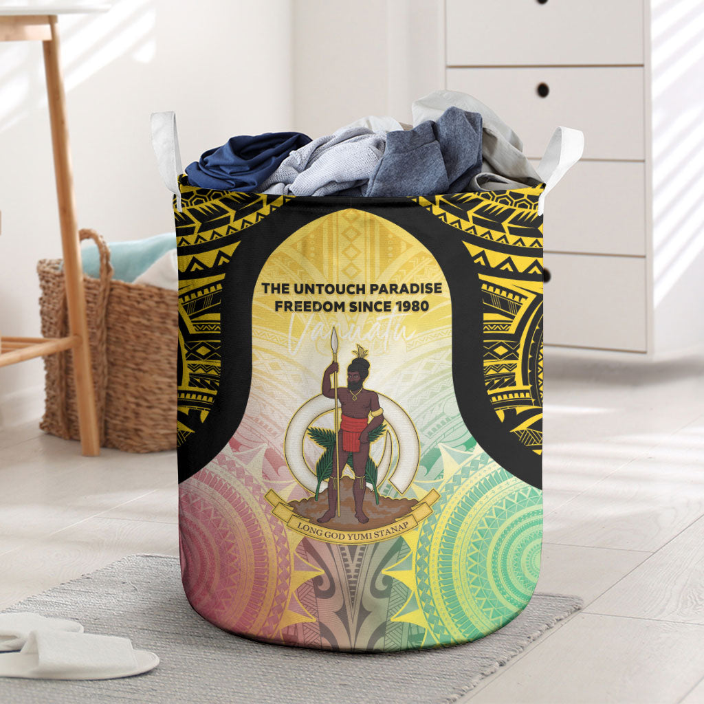 Vanuatu Independence Day Laundry Basket The Untouched Paradise