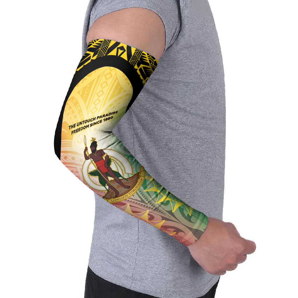 Vanuatu Independence Day Arm Sleeves The Untouched Paradise