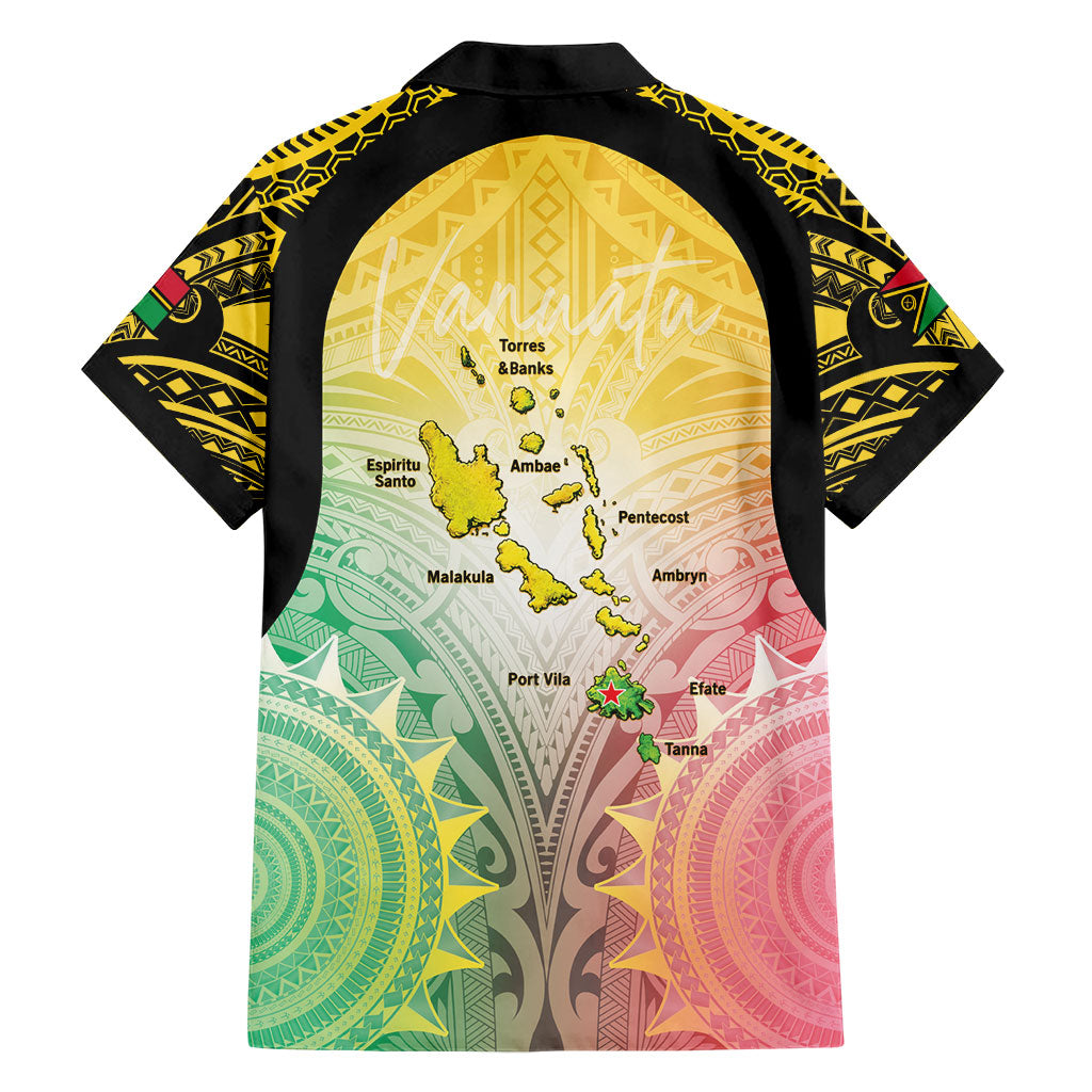 Vanuatu Independence Day Family Matching Puletasi and Hawaiian Shirt The Untouched Paradise