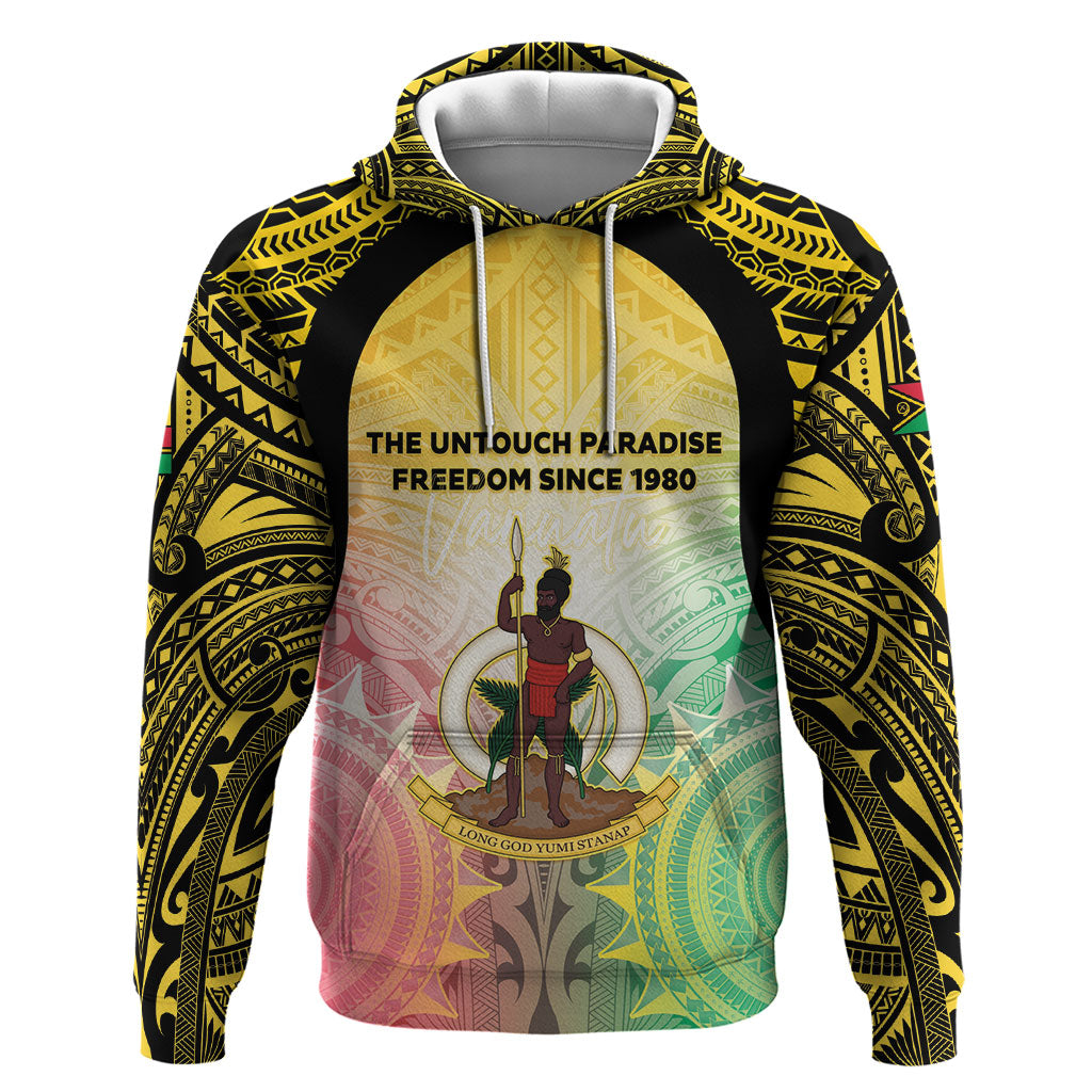 Vanuatu Independence Day Hoodie The Untouched Paradise