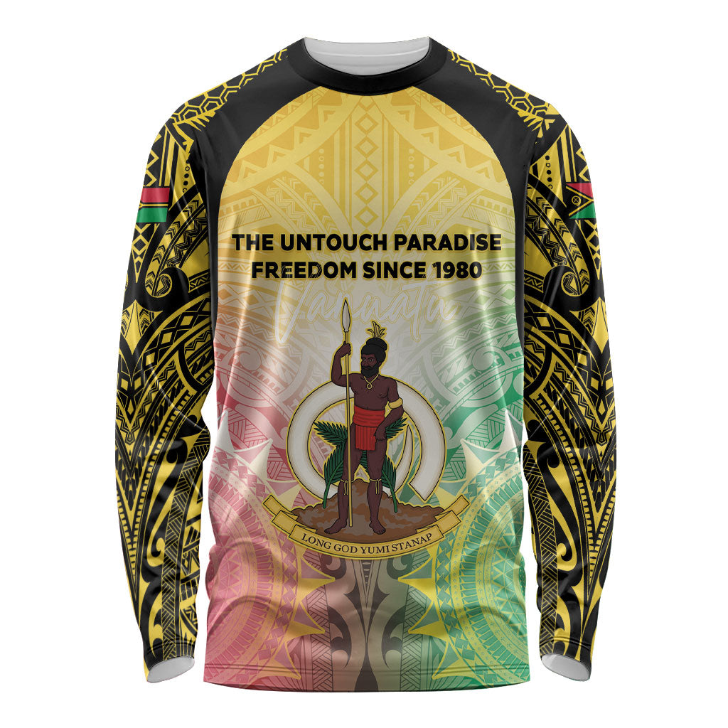 Vanuatu Independence Day Long Sleeve Shirt The Untouched Paradise