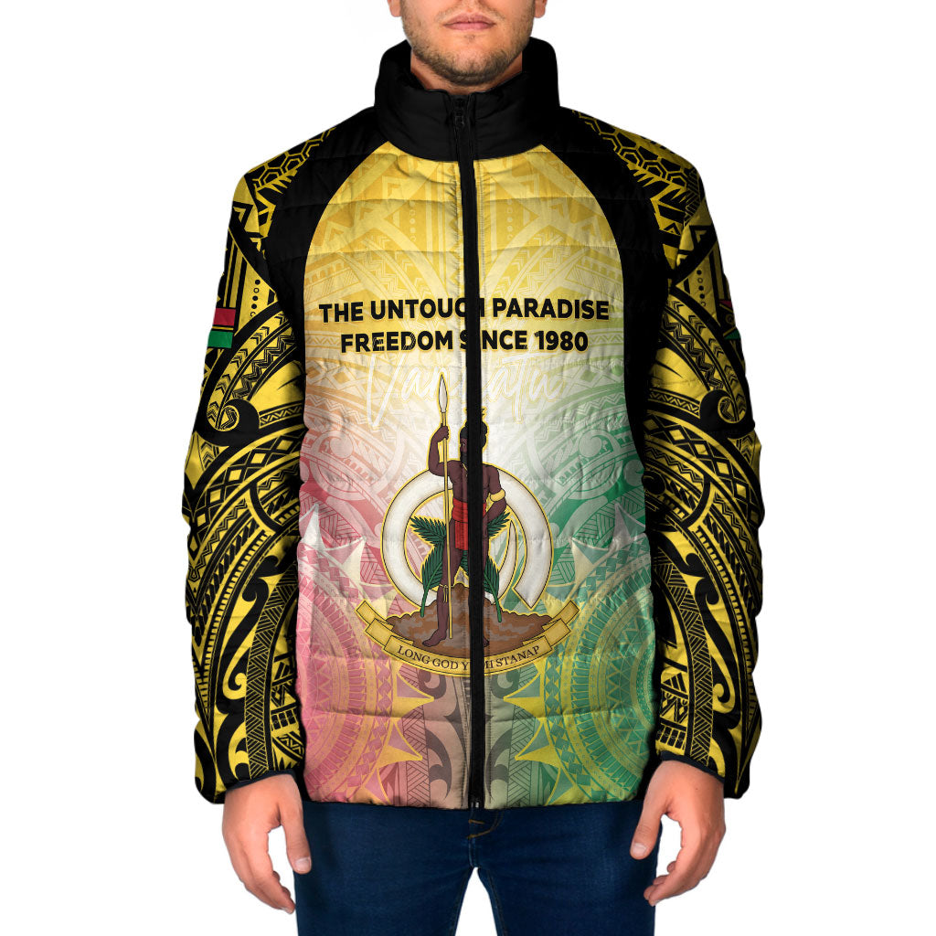 Vanuatu Independence Day Padded Jacket The Untouched Paradise