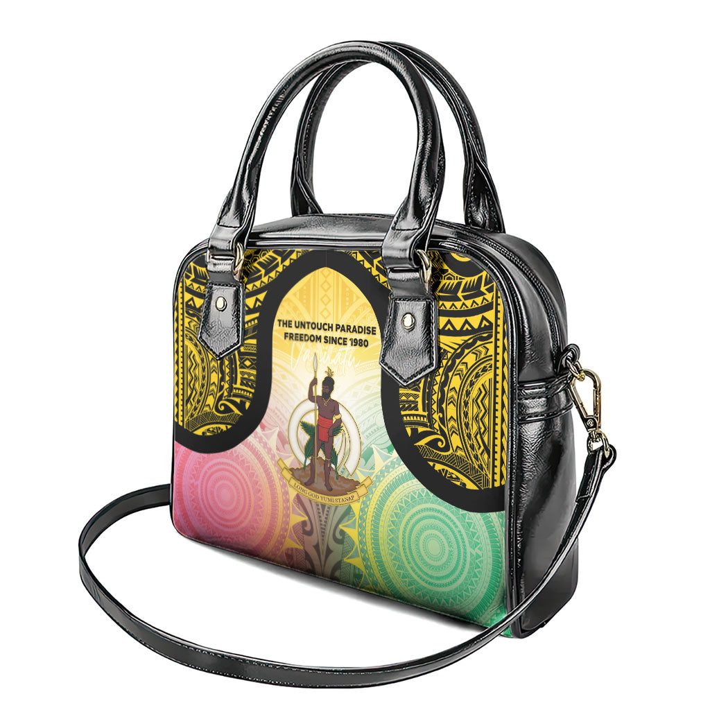 Vanuatu Independence Day Shoulder Handbag The Untouched Paradise